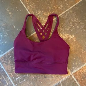 Lululemon long line bra size 4